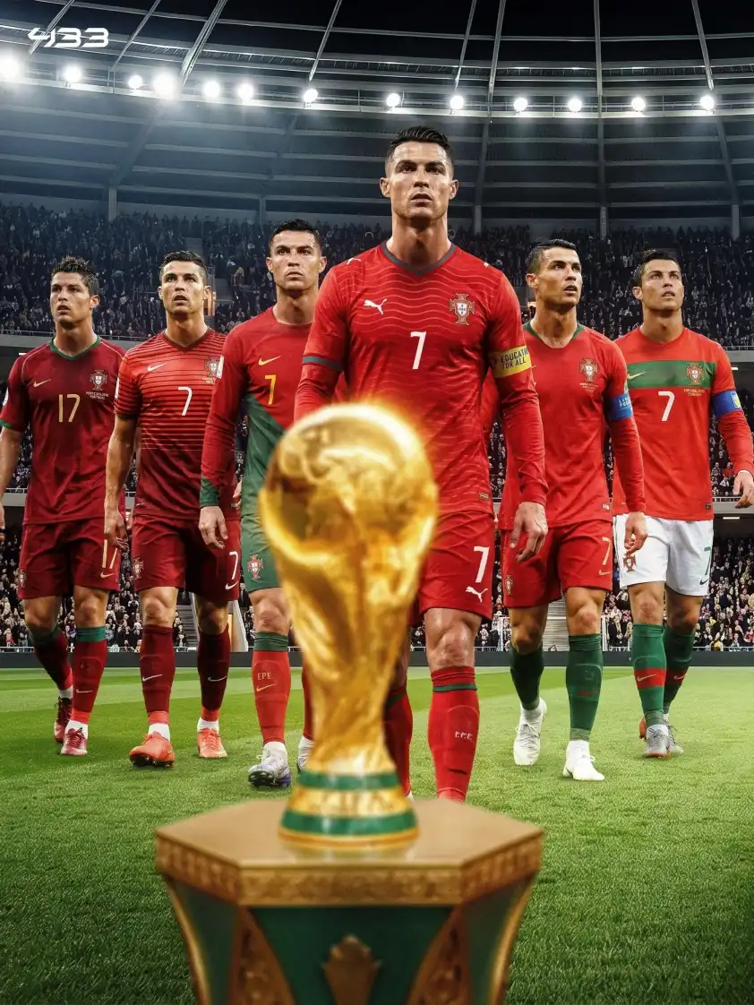 Ronaldo sẽ có lần thứ 6 tham dự World Cup cùng tuyển Bồ Đào Nha (Ảnh: 443) Ronaldo sẽ có lần thứ 6 tham dự World Cup cùng tuyển Bồ Đào Nha (Ảnh: 443)